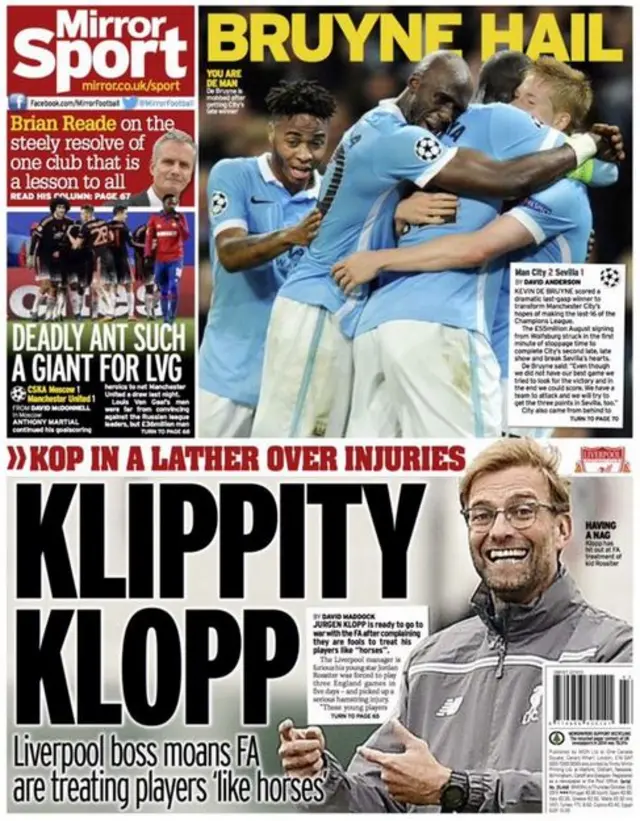 Mirror back page