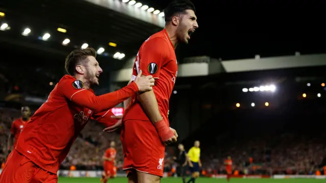 Emre Can celebrates