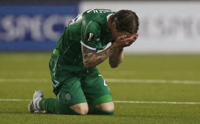 Celtic lose in Molde