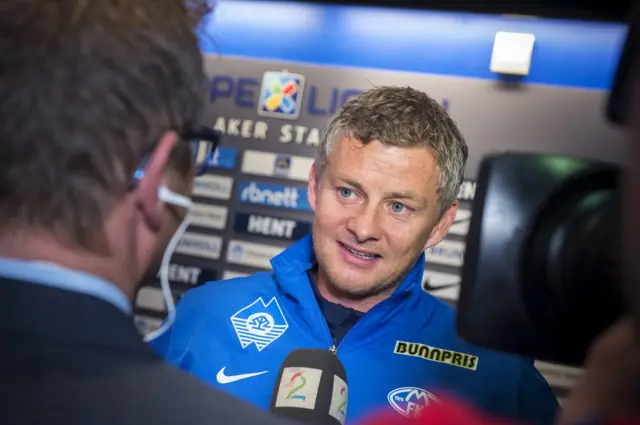 New Molde boss Ole Gunnar Solskjaer