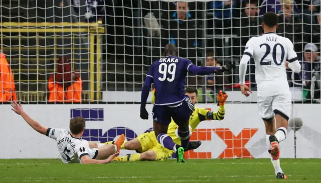 Stefano Okaka scores