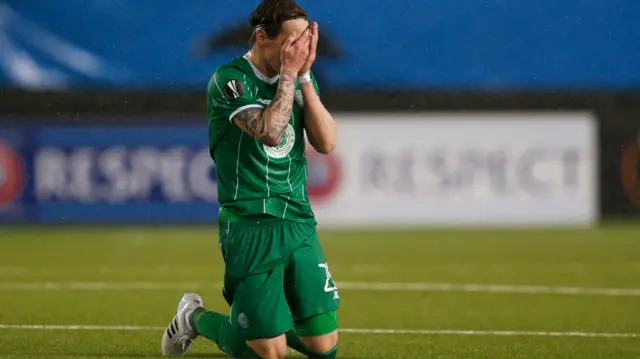 Stefan Johansen looks dejected