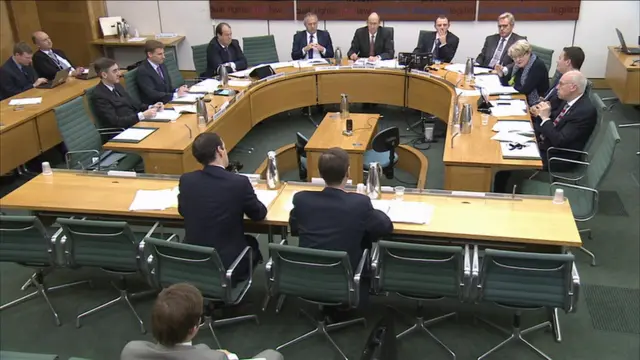 George Osborne faces the Treasury committee