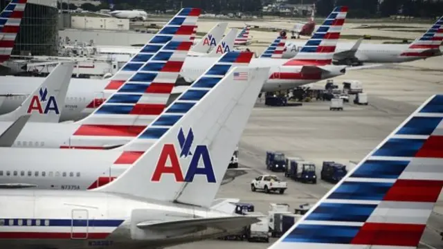 American Airline jets