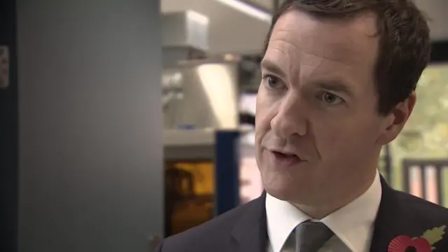 Chancellor George Osborne