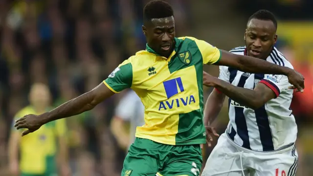 Alex Tettey and Saido Berahino