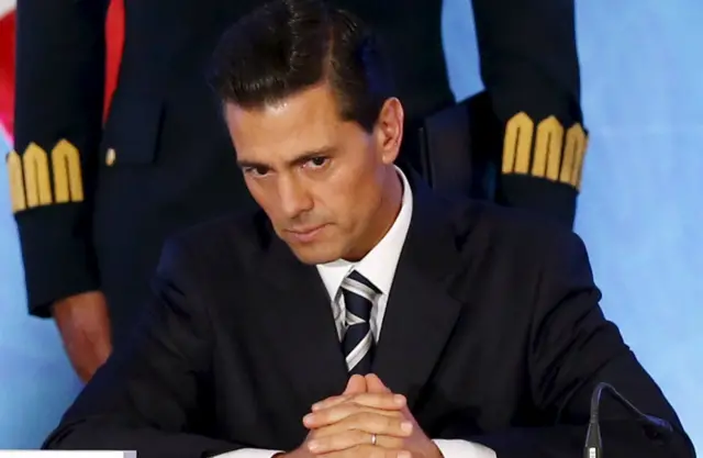 Mexico's President Enrique Pena Nieto