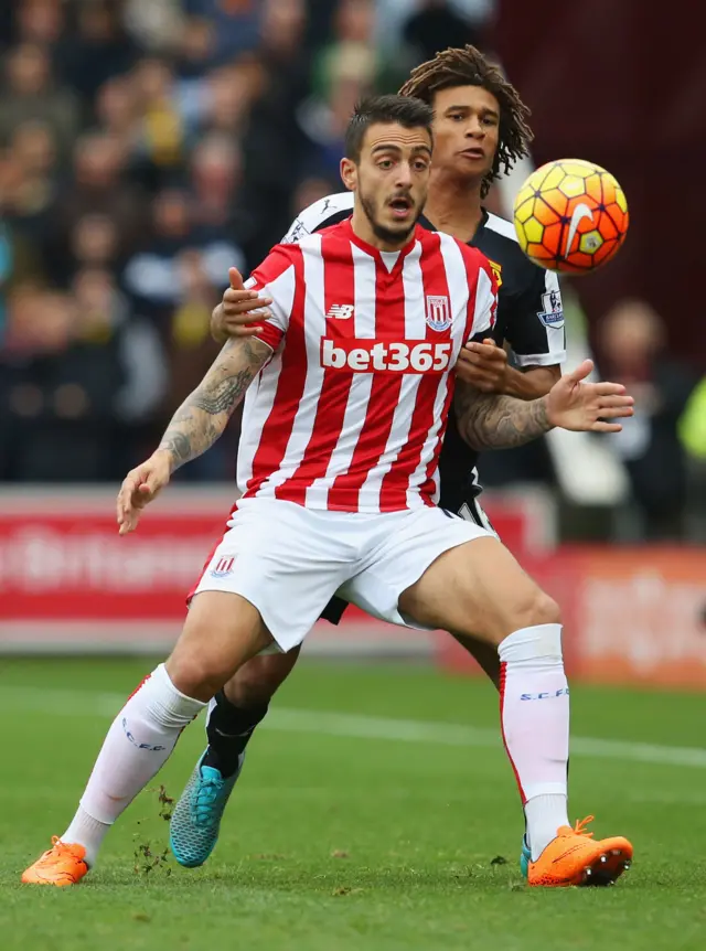 Joselu of Stoke