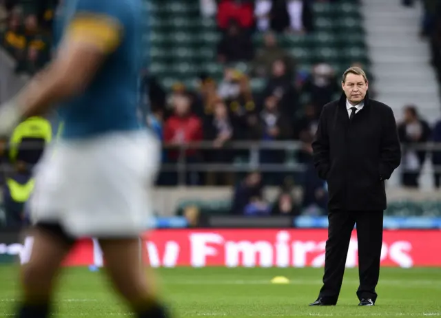 New Zealand coach Steve Hansen