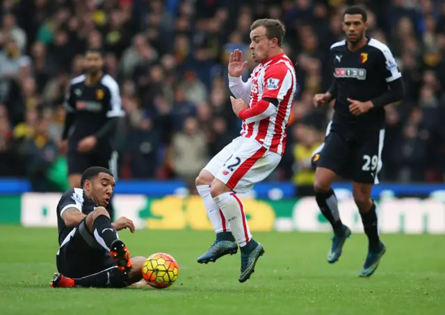 Xherdan Shaqiri of Stoke