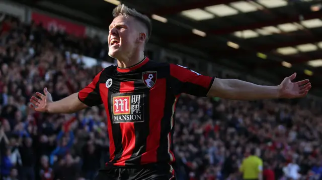 Matt Ritchie celebrates