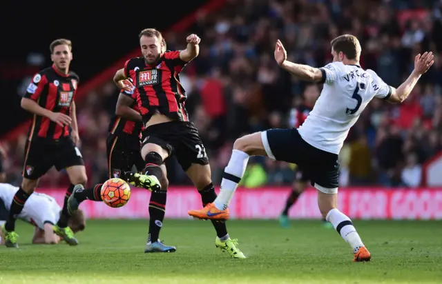 Glenn Murray in action for Bournemouth