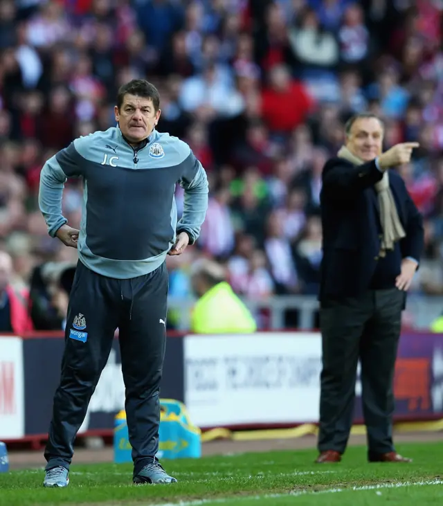 John Carver and Dick Advocaat