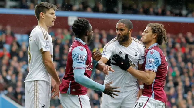 Aston Villa v Swansea