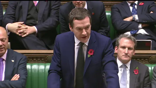 Chancellor George Osborne