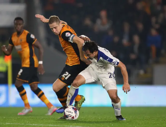 Michael Dawosn and Shinji Okazaki