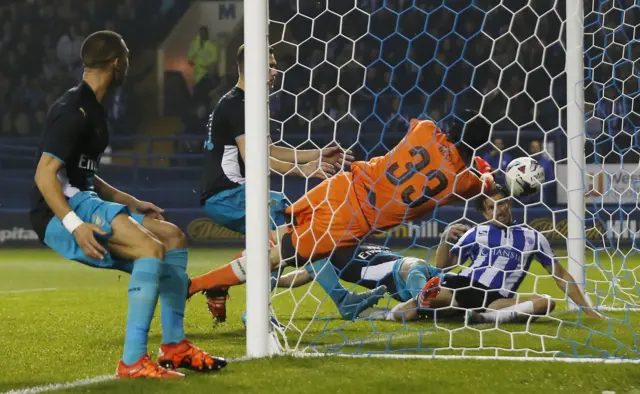 Sam Hutchinson scores for Sheffield Wednesday