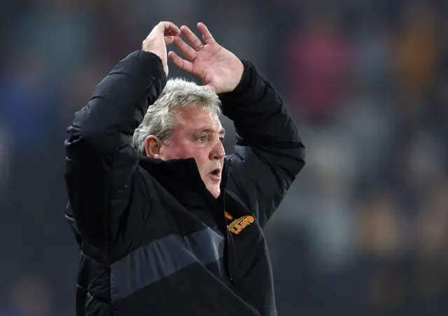 Hull's manager Steve Bruce