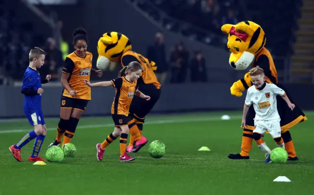 Hull City mascots