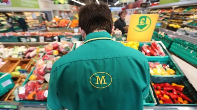 Morrisons staff member