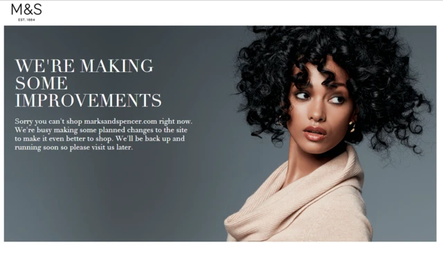 M&S website