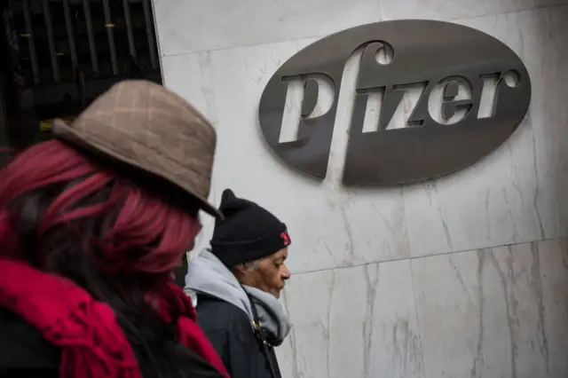 Pfizer sign