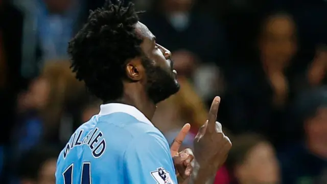 Wilfried Bony celebrates