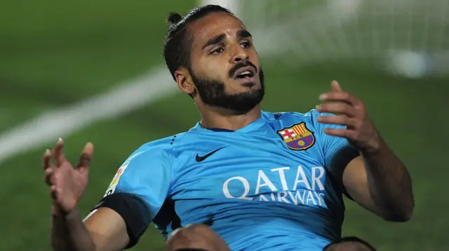 Barcelona defender Douglas