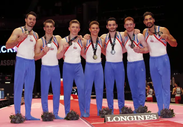 Great Britain gymnasts