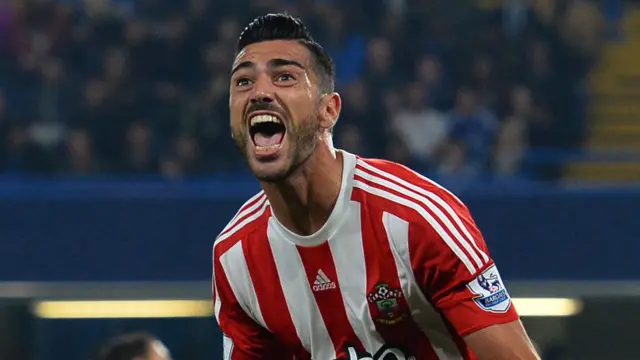 Graziano Pelle celebrates