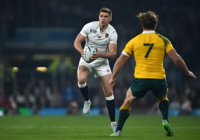 England's Owen Farrell