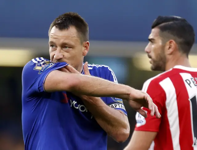 John Terry and Graziano Pelle