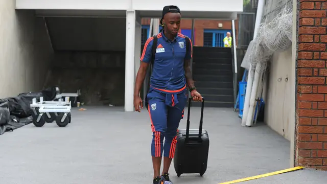 Saido Berahino arrives