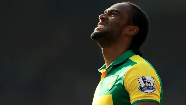 Cameron Jerome reacts