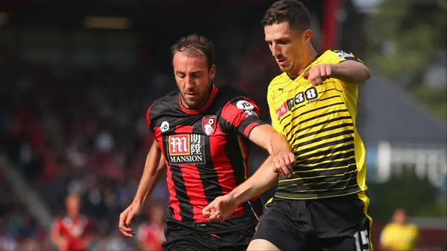 Glenn Murray and Craig Cathcart