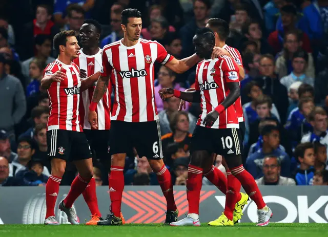 Southampton celebrate