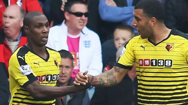 Ighalo celebrates