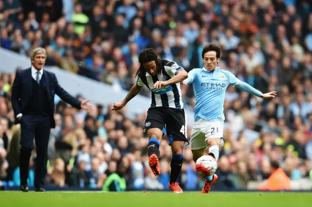 Kevin Mbabu and David Silva