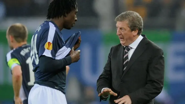 Roy Hodgson in the UEFA Cup final