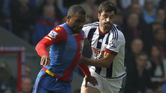 Jason Puncheon and Claudio Yacob