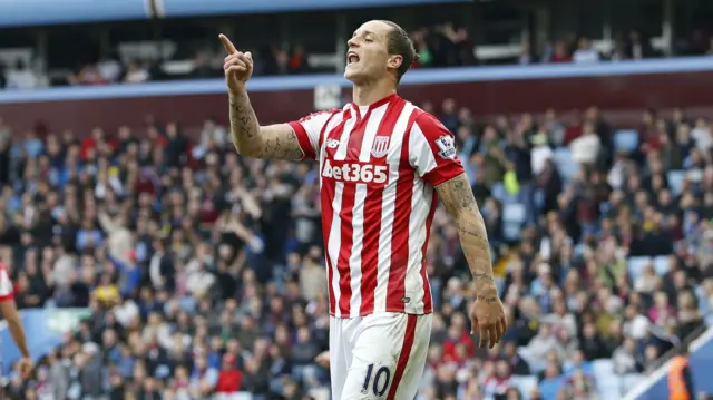 Marko Arnautovic celebrates