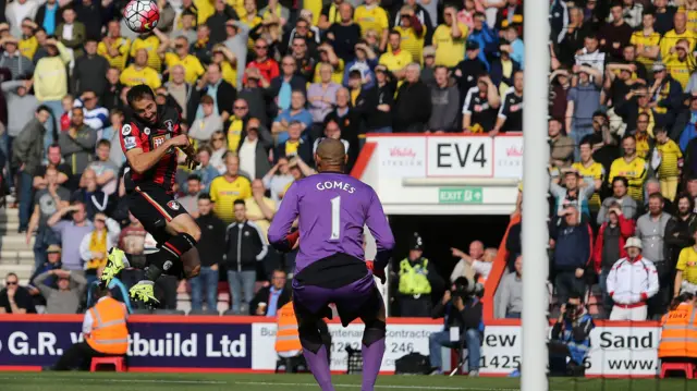 Glenn Murray scores for Bournemouth