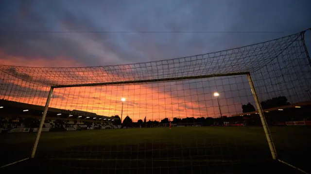 Sunset at Borehamwood