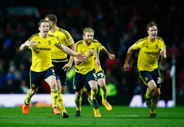 Middlesbrough celebrate