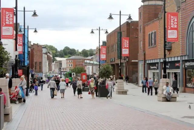 Walsall town centre