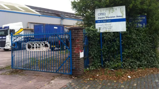 Caparo Precision Tubes in Popes Lane, Oldbury