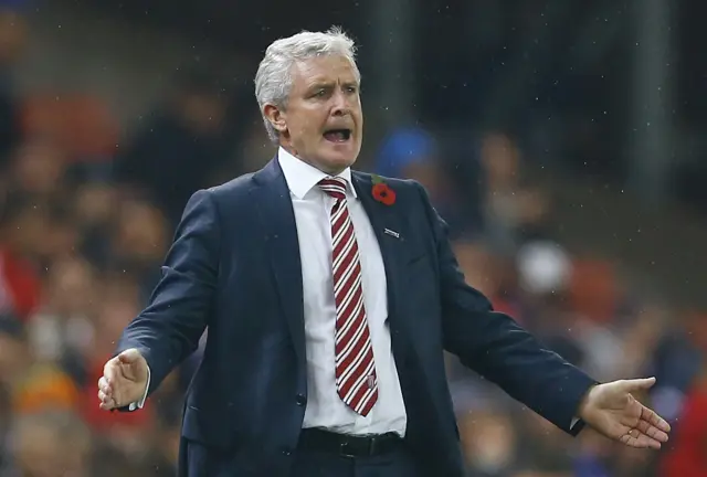 Stoke City boss Mark Hughes