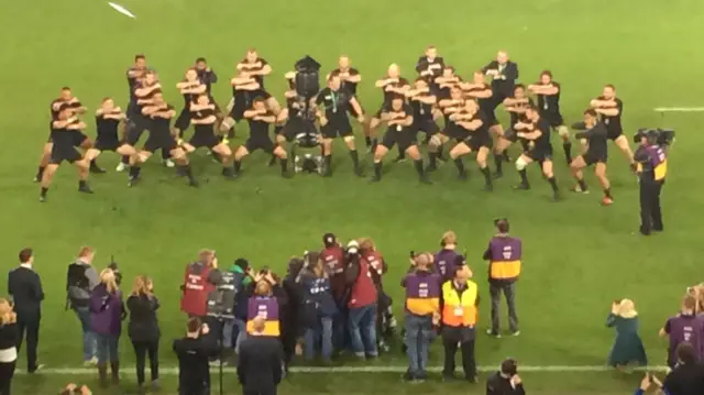 All Black haka