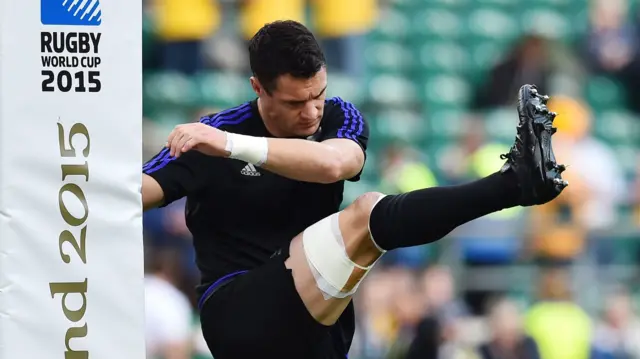 New Zealand's Dan Carter