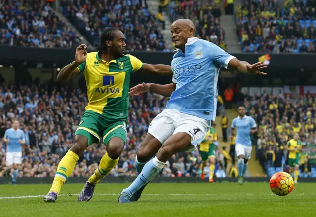 Cameron Jerome and Vincent Kompany